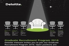 DELOITTE - GRADUATE RECRUITMENT PROGRAM 2016