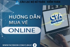 HƯỚNG DẪN ĐĂNG KÝ VÉ ONLINE CPA TIỀM NĂNG 2018