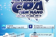 VÒNG CHUNG KẾT CPA TIỀM NĂNG –  TỎA SÁNG TRÊN CON ĐƯỜNG TRI THỨC VÔ TẬN