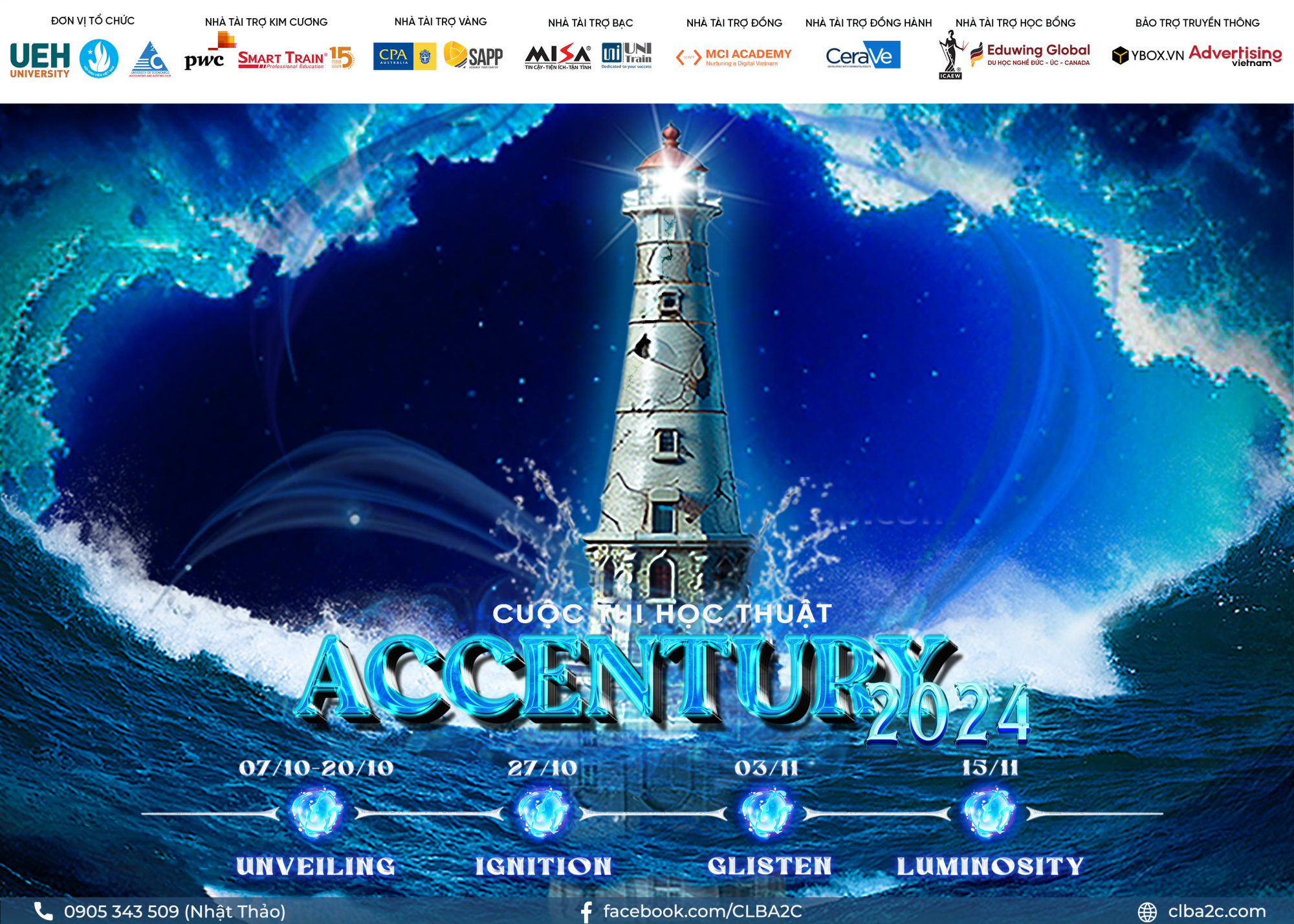 CUỘC THI HỌC THUẬT ACCENTURY 2024 - LUMINESCENCE